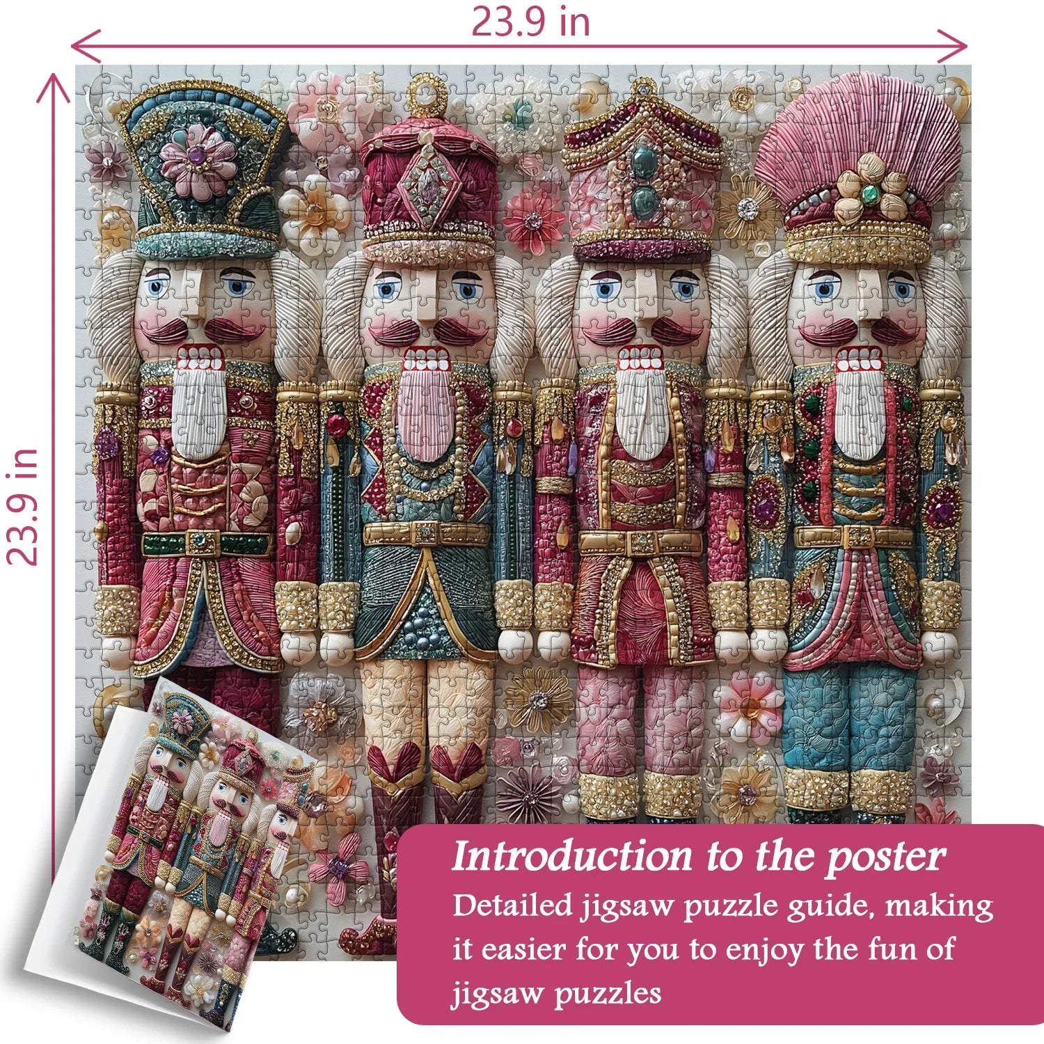 Crystal Nutcracker Jigsaw Puzzle 1000 Pieces