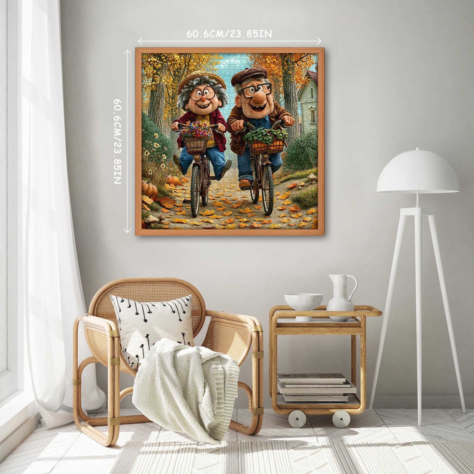 Puzzle Cavalcata d'Autunno Dorato da 1000 pezzi
