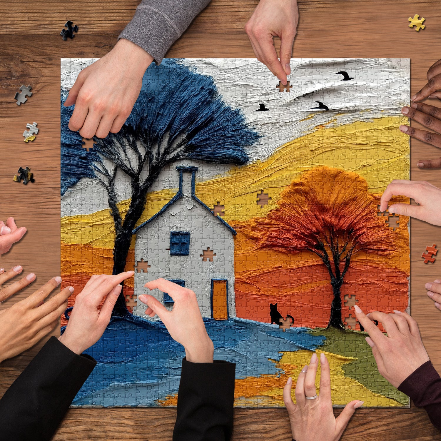 Between Colors Jigsaw Puzzle 1000 Pieces