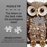 Button Owl Jigsaw Puzzle 1000 Pieces