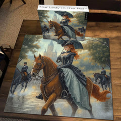 The Lady in the Rain Jigsaw Puzzle 1000 Pieces