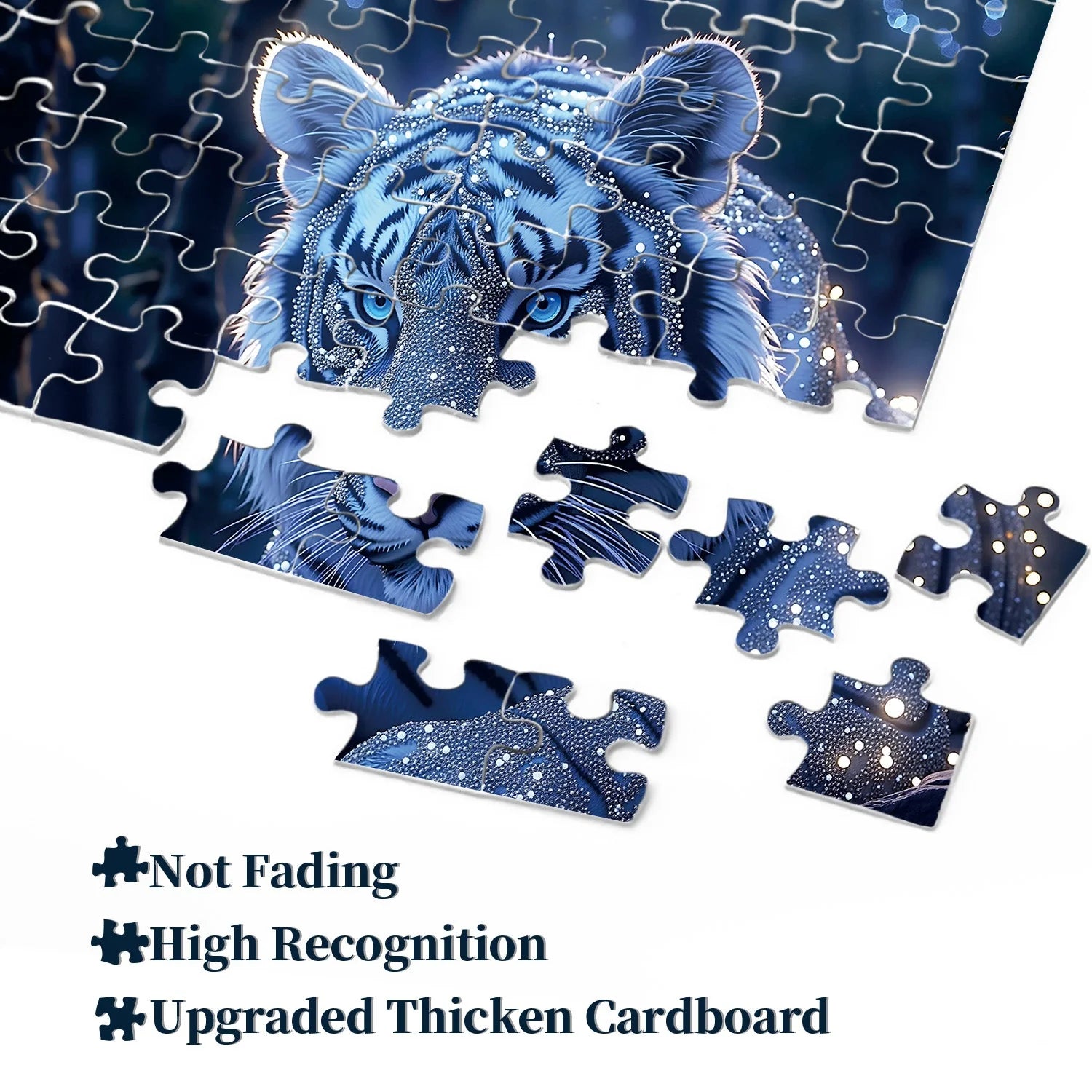 Starlit Tiger Puzzle 1000 Teile