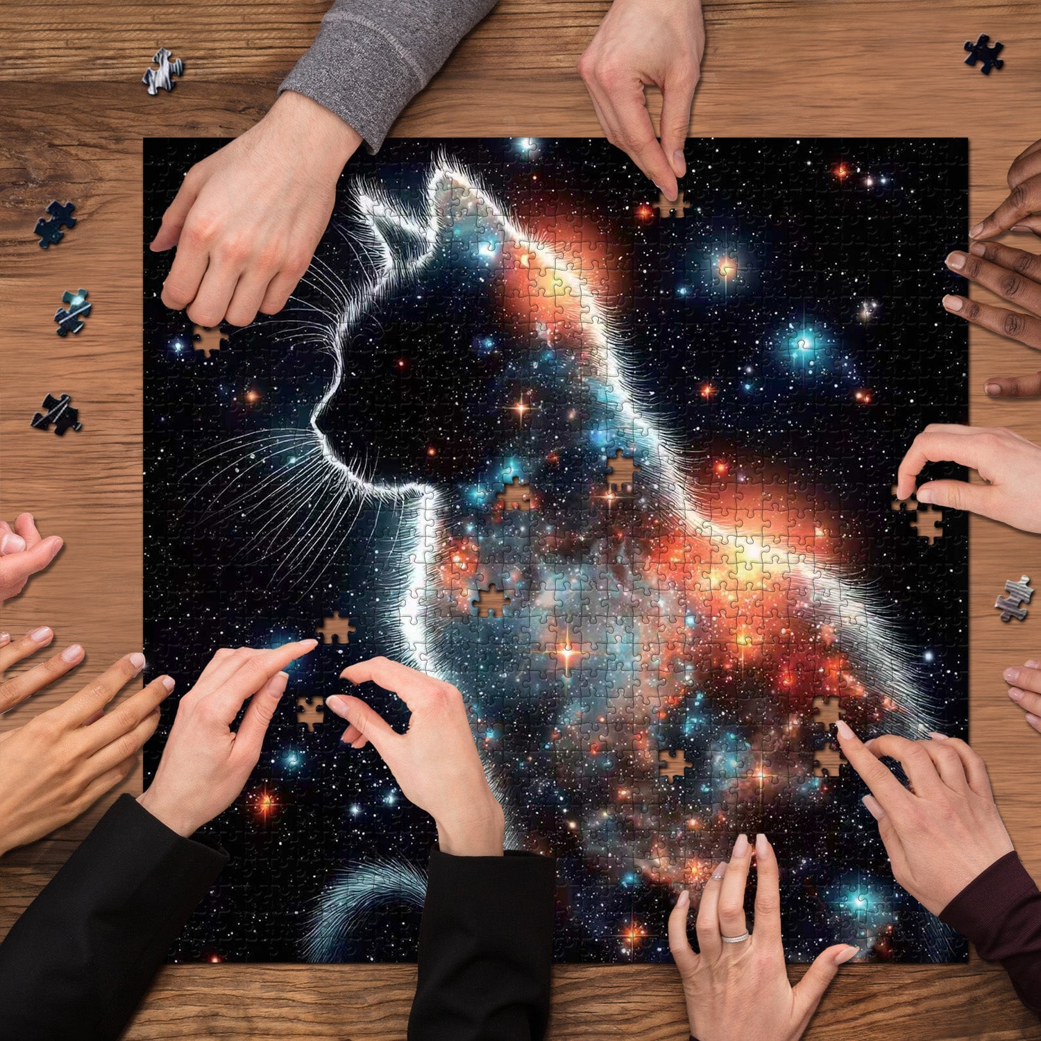 Star Cat Jigsaw Puzzle 1000 Stücke