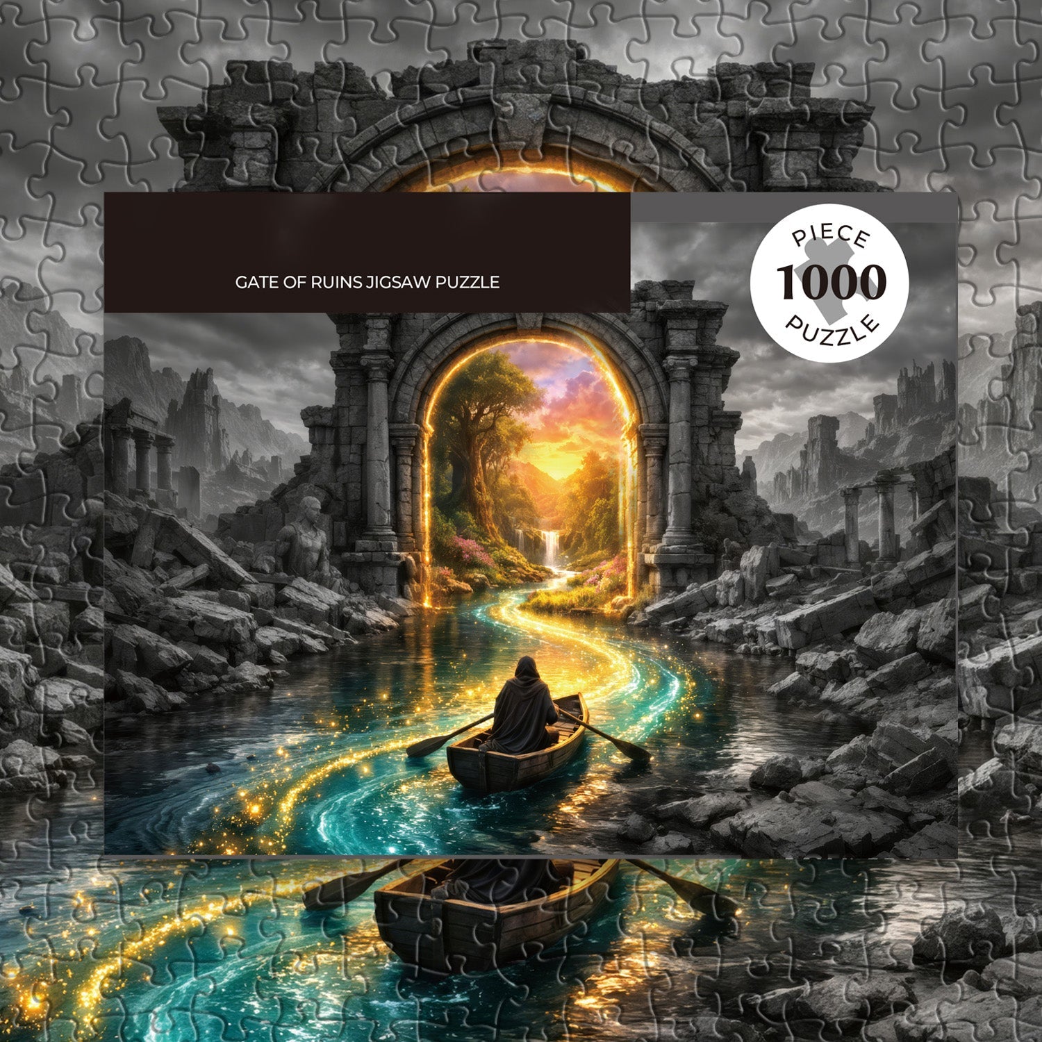 Gate of Ruins Jigsaw Puzzle 1000 Pieces