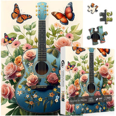 Chitarra in bloom puzzle puzzle 1000 pezzi