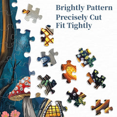 Incantato puzzle di villaggi di funghi 1000 pezzi