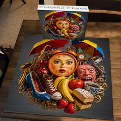 Colorful Chaos Jigsaw Puzzle 1000 Pieces
