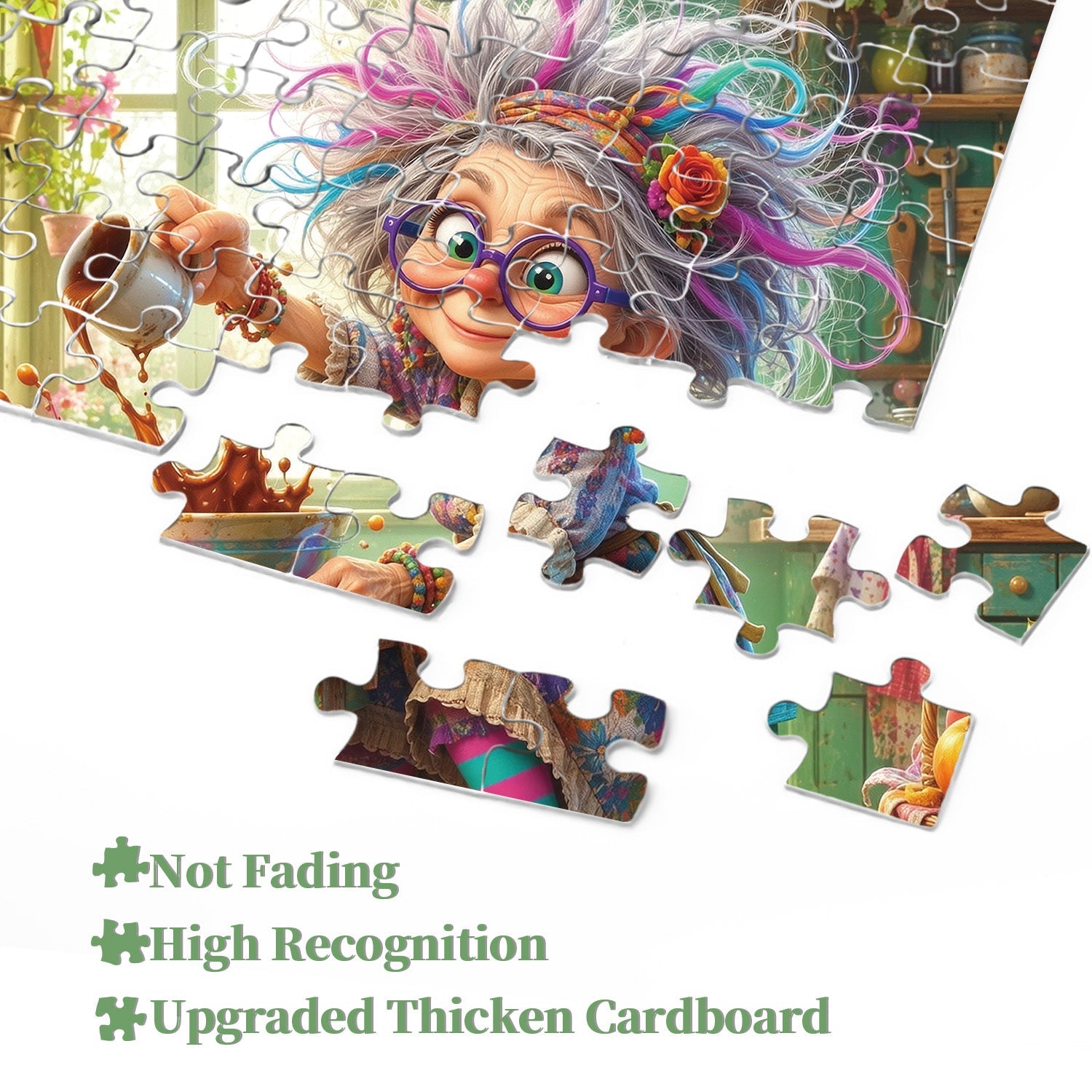The Naughty Grandma Jigsaw Puzzle 1000 Pieces
