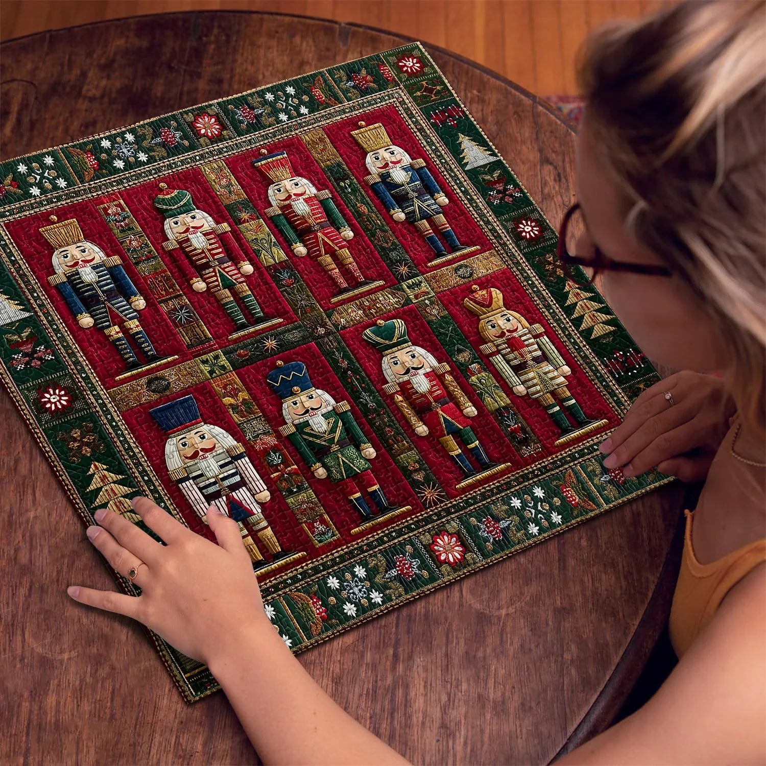 Christmas Nutcrackers Jigsaw Puzzle 1000 Pieces