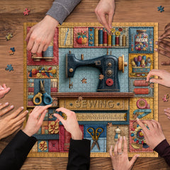 Sewing Craft Collection Jigsaw Puzzle 1000 Pieces