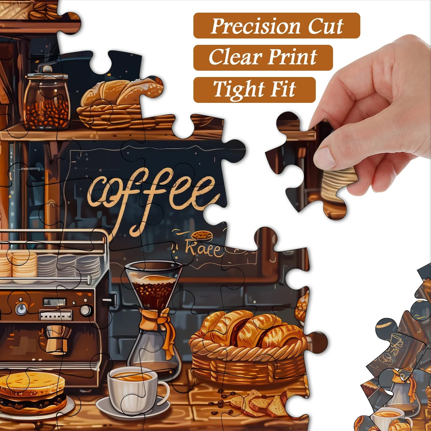 Old Time Coffee Shop Jigsaw Puzzle 1000 Pieces