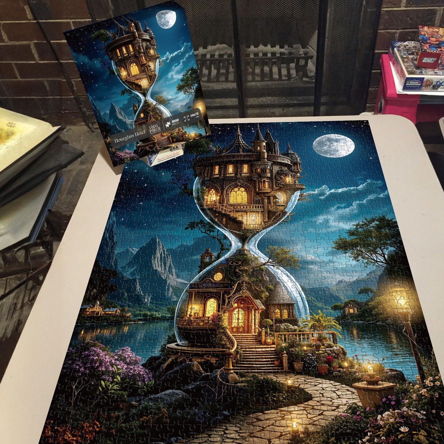 Hotel Hootglass Hotel rompecabezas 1000 piezas