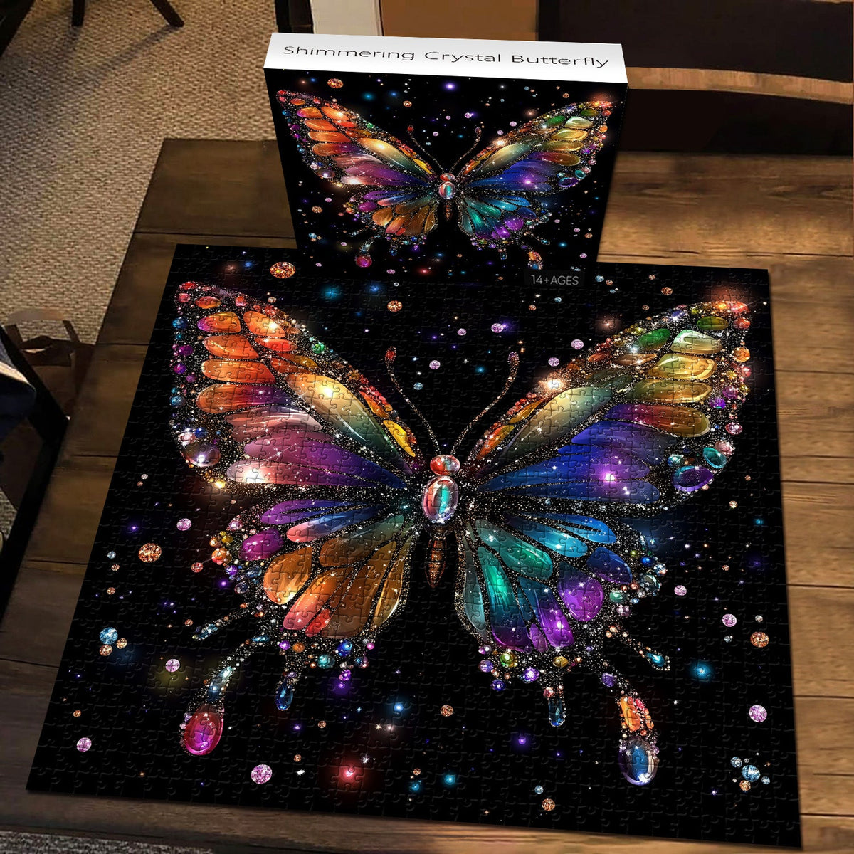 Night Butterfly Puzzle 1000 pièces