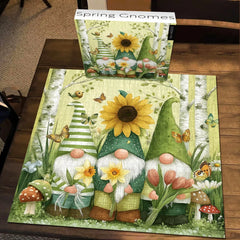 Spring Gnomes Jigsaw Puzzle 1000 Piece