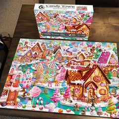 Candy Town Jigsaw Puzzle 1000 pezzi