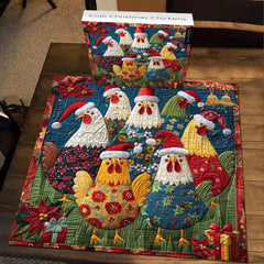 Süße Weihnachtshühner Puzzle 1000 Stücke