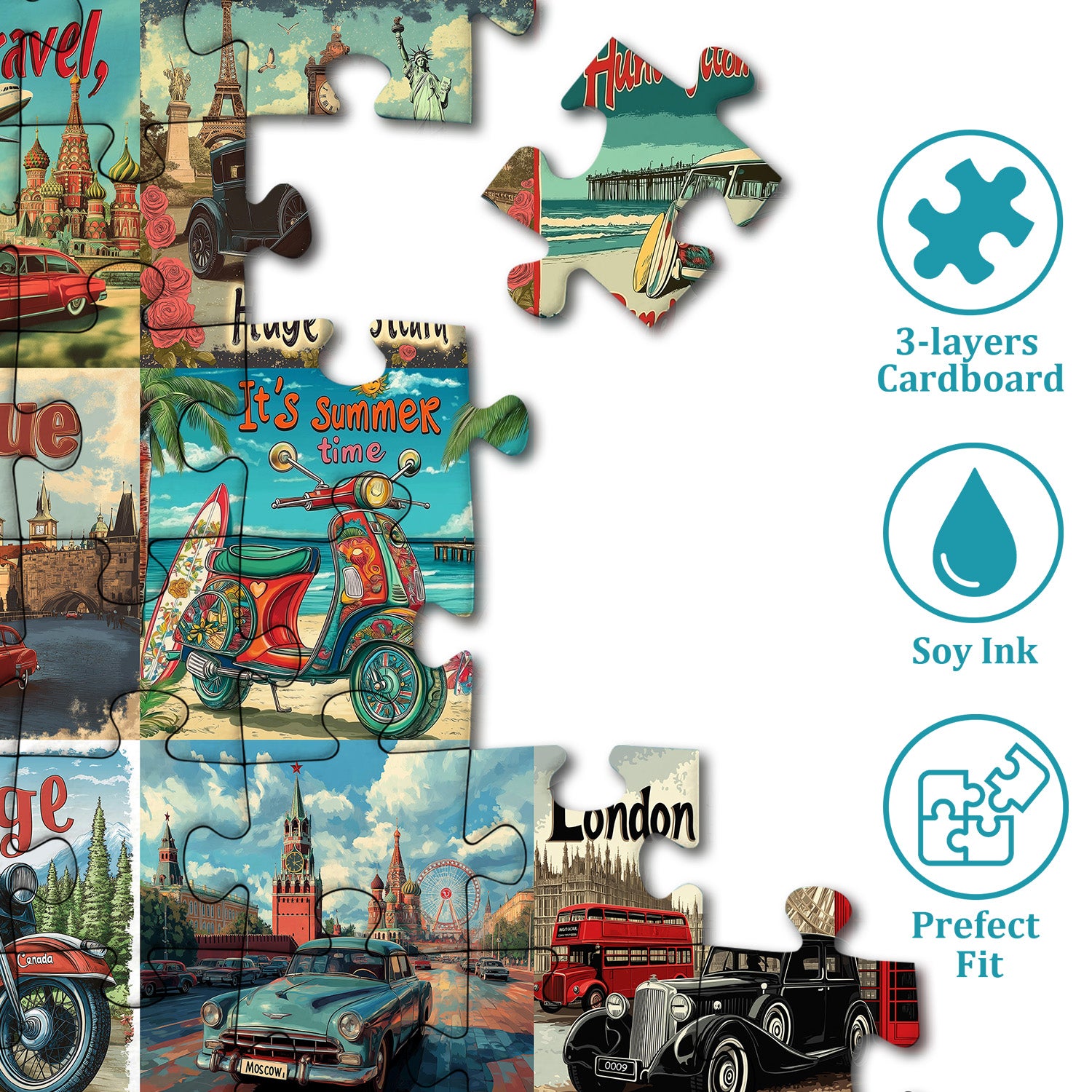 Road Trip Memories Jigsaw Puzzle 1000 Pieces