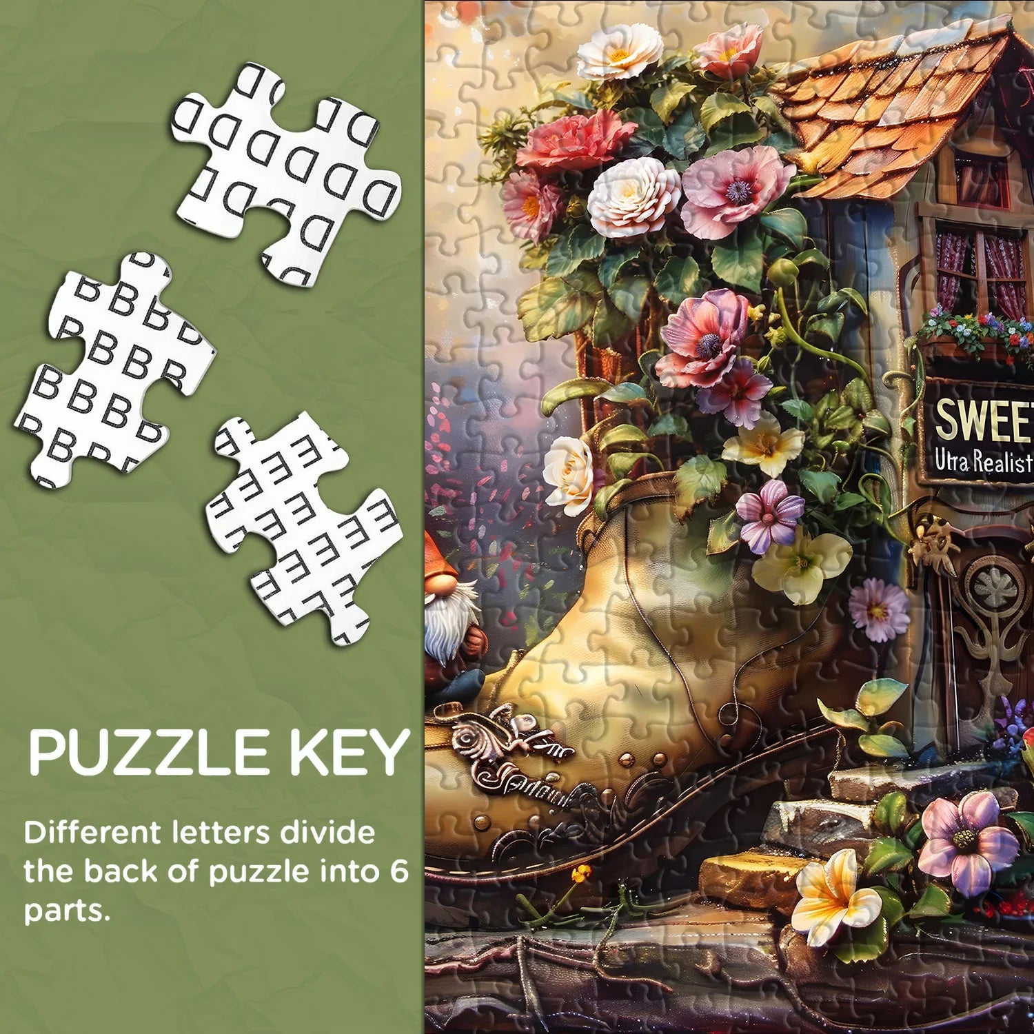 Gnome's Boot Home puzzle puzzle 1000 pezzi