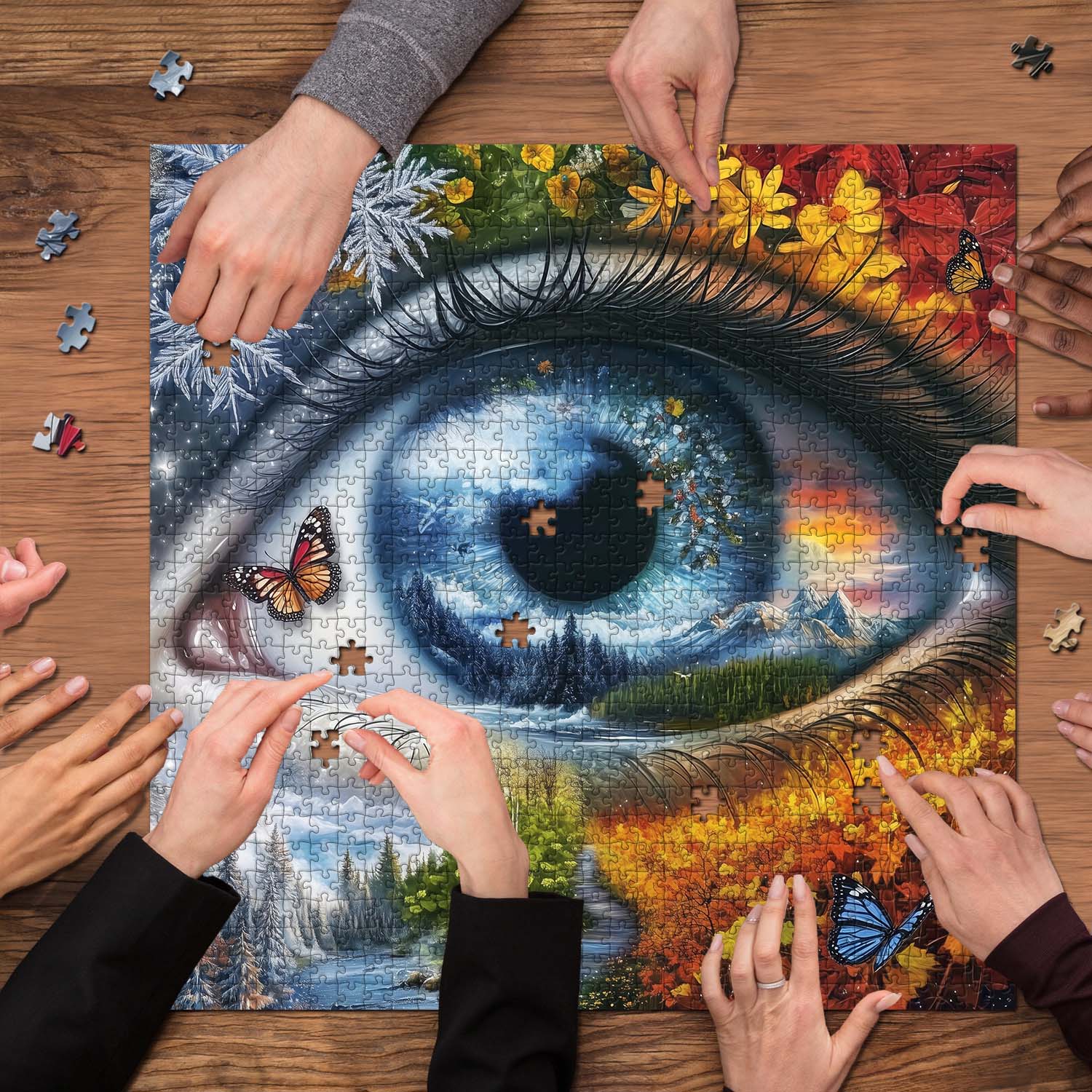 Changing Seasons Jigsaw Puzzle 1000 Pieces