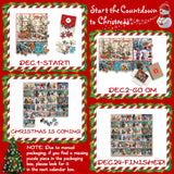 Merry Moments Advent Calendar Jigsaw Puzzle 1000 Pieces