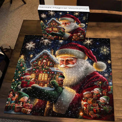 Puzzle L'Atelier Magique du Père Noël 1000 pièces