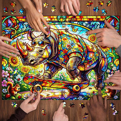 Puzzle Girasole Rhino Glide Jigsaw 1000 pezzi