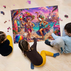 Puzzle Grannies Beach Party 1000 pièces
