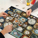 Vintage Clock Jigsaw Puzzles 1000 Pieces