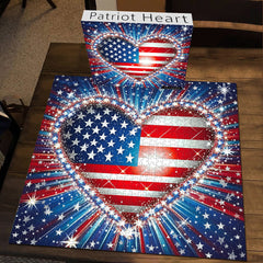 Patriot Heart Jigsaw Puzzle 1000 Pieces