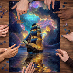 Starlit Sailing Puzzle 1000 Teile