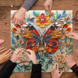 Blooming Wings Jigsaw Puzzle 1000 Pieces