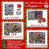 Christmas Time Advent Calendar Jigsaw Puzzle 1000 Pieces