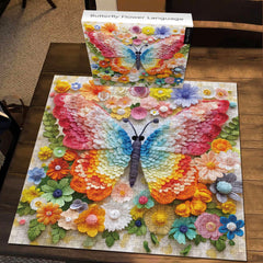 Butterfly Language Jigsaw Puzzle 1000 Pieces