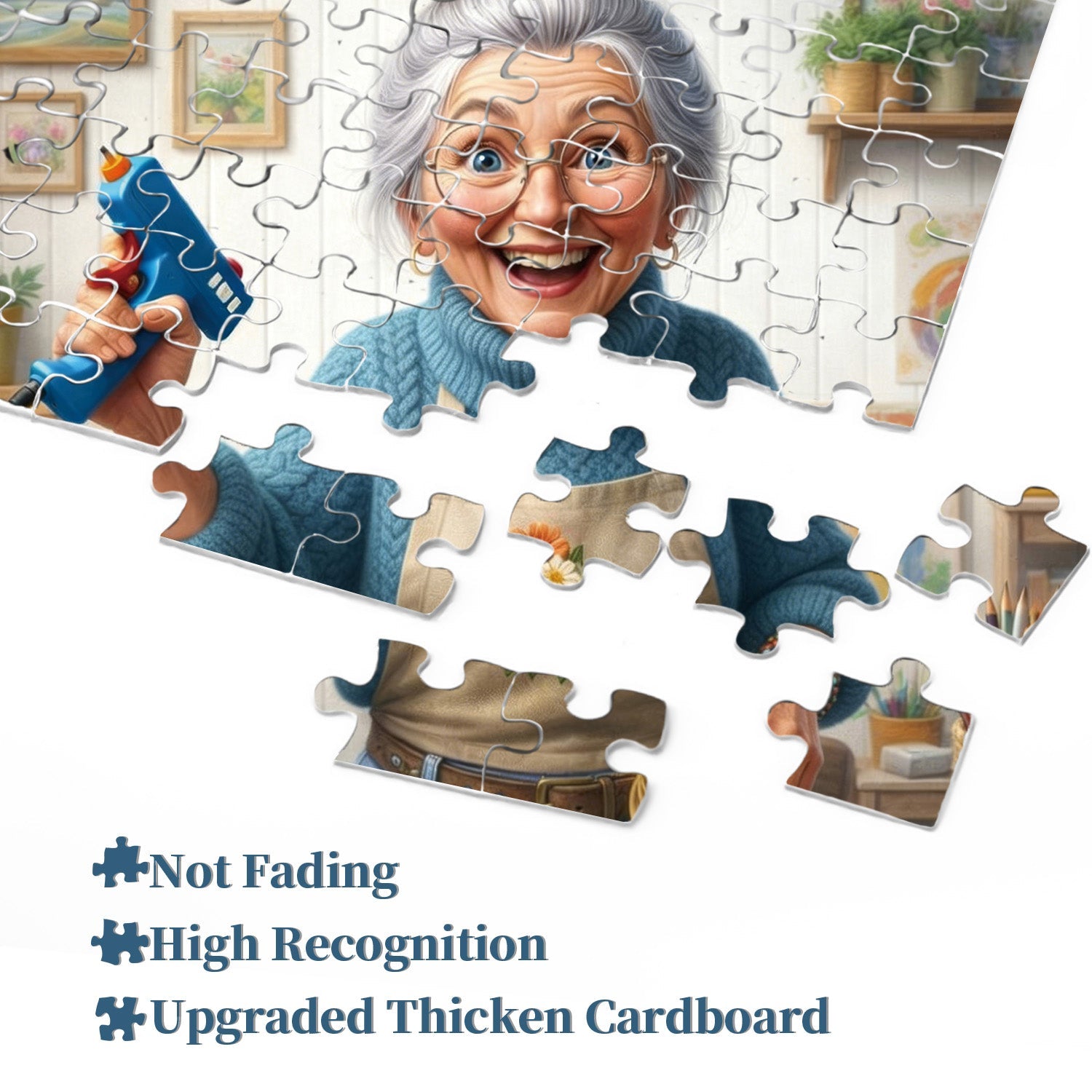 Creative Grandma Jigsaw Puzzle 1000 Pieces