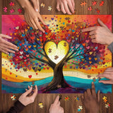 Crimson Heartwood Jigsaw Puzzles 1000 Pieces