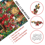 Christmas Fireplace Jigsaw Puzzles 1000 Pieces