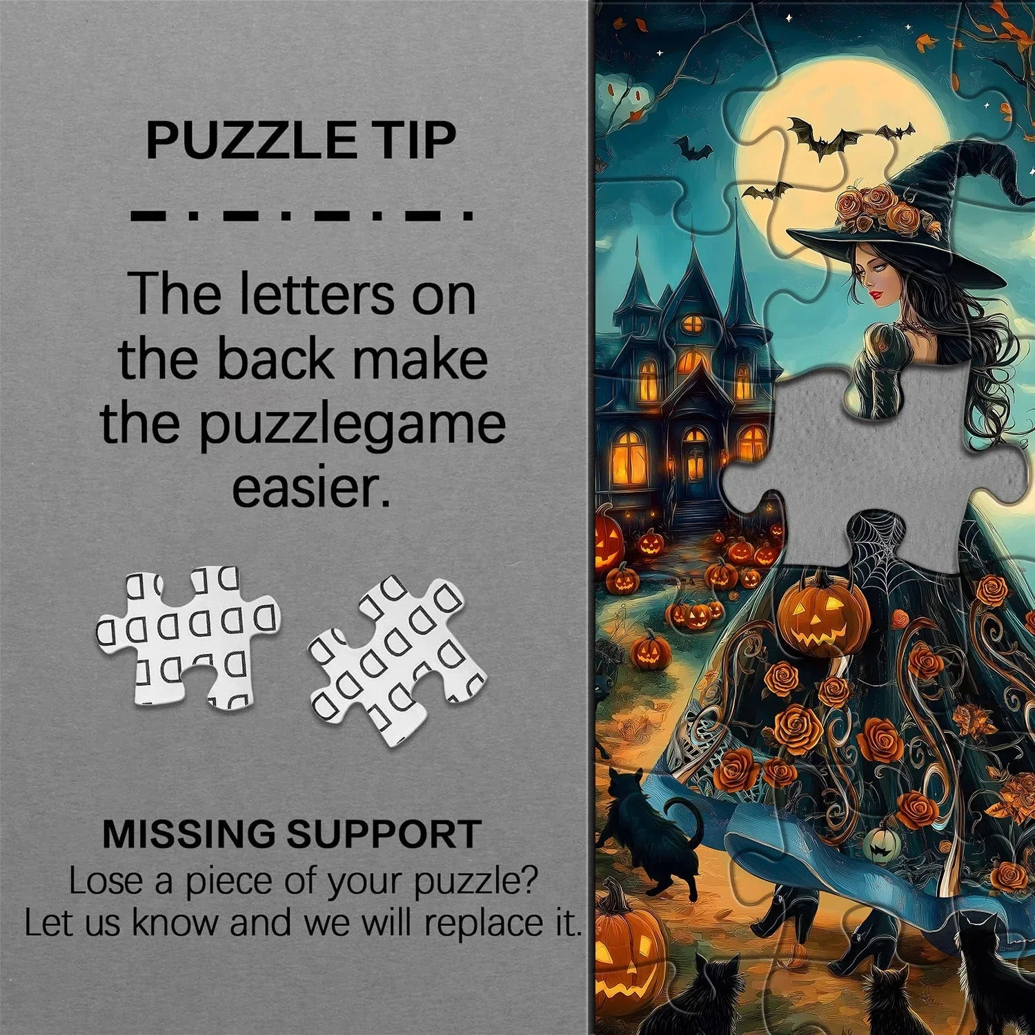 Mystic Night Hexensäge -Puzzle 1000 Stücke