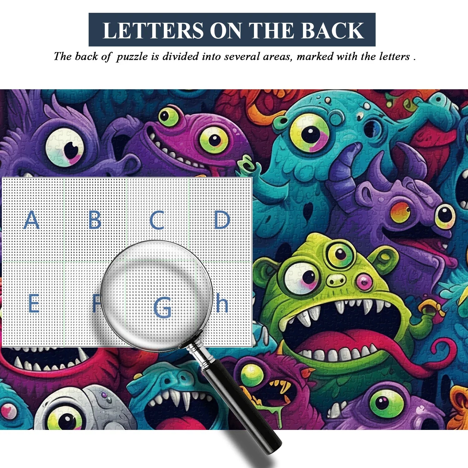 Monster Jigsaw Puzzle 1000 Pieces