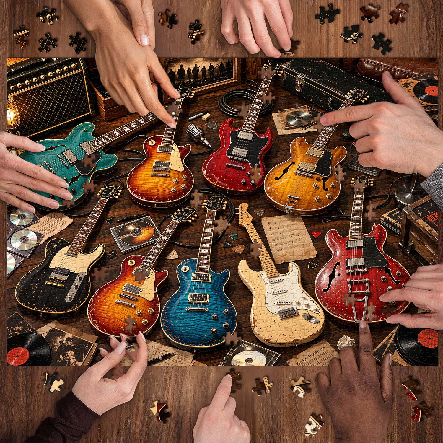 Rock Treasures Puzzle 1000 Teile