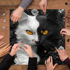 Yin Yang Katze Puzzle 1000 Teile