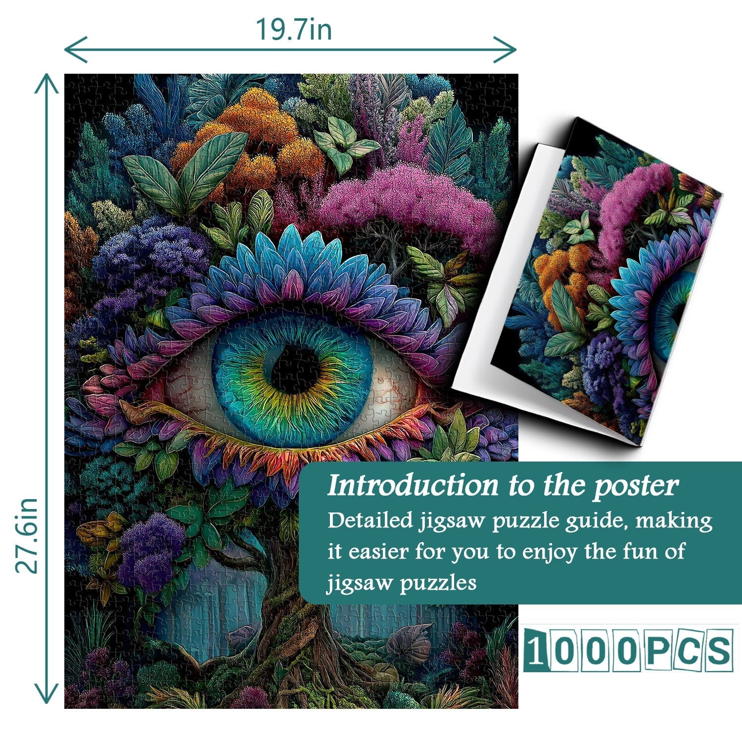 Plant Eyes Jigsaw Puzzle 1000 Pieces