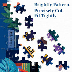 Whiskers & Books Jigsaw Puzzles 1000 Pieces