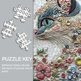 Elegant Cat Jigsaw Puzzle 1000 Pieces