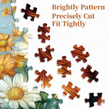 Smarty Cow with Flowers Jigsaw Puzzles 1000 Pieces