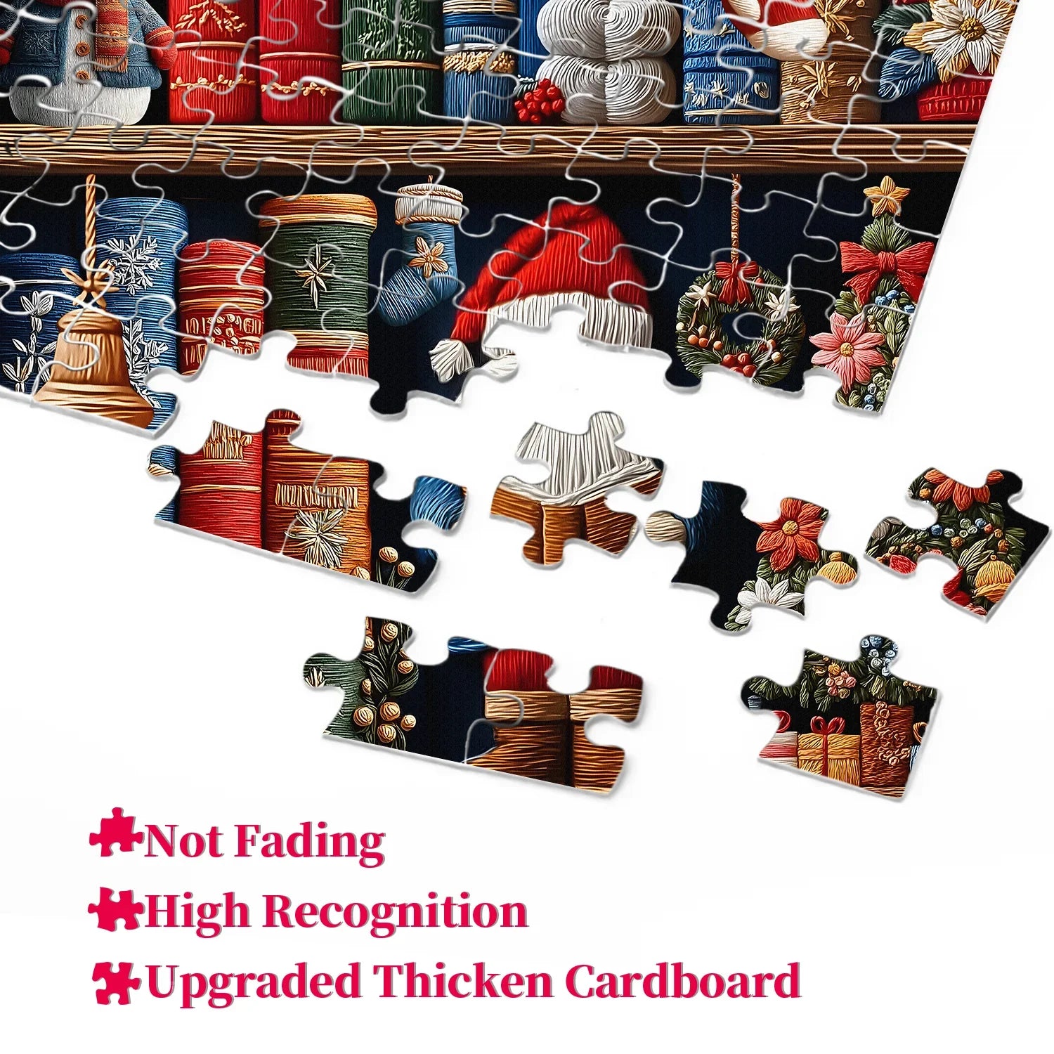 Cozy Christmas Shelf Jigsaw Puzzle 1000 Pieces