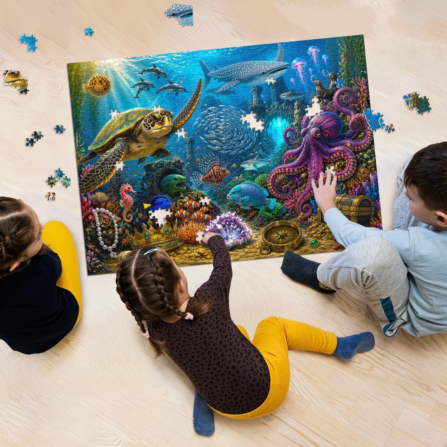 Puzzle del Regno Sommerso da 1000 pezzi