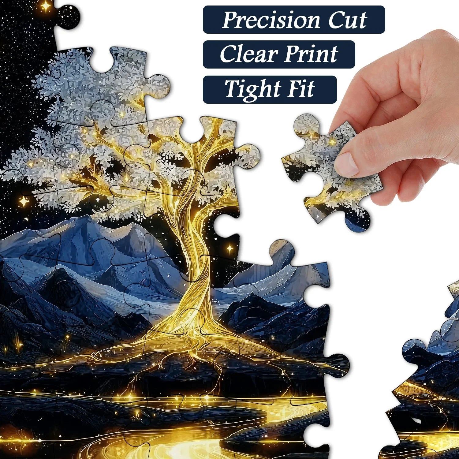 Eternal Golden Tree Jigsaw Puzzle 1000 Pieces