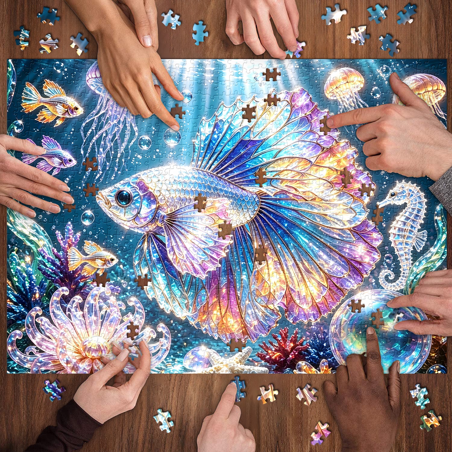 Puzzle luminoso Betta 1000 pezzi