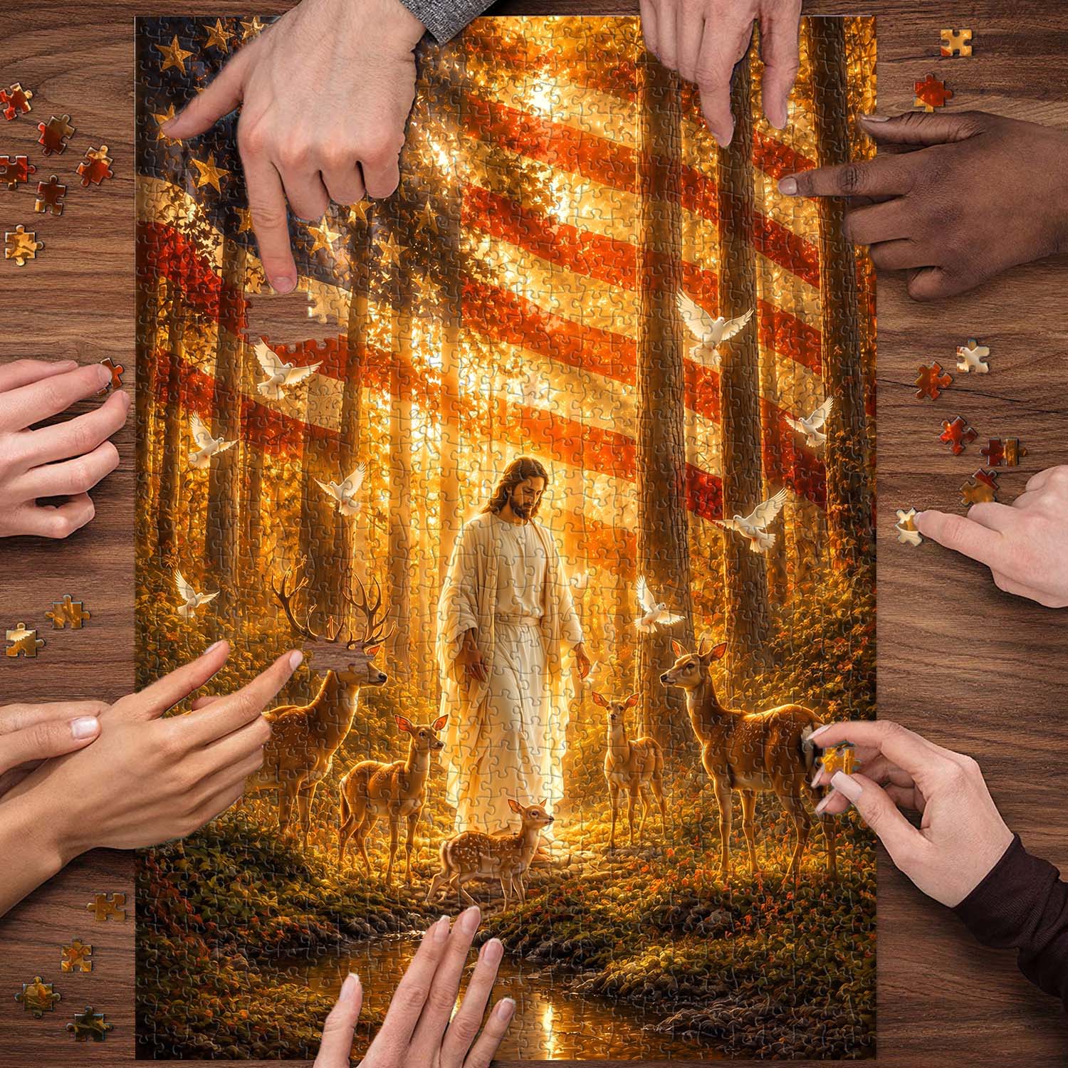 Dio benedica questa terra Jigsaw Puzzle 1000 pezzi