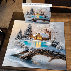 Winter's Secret Realm Jigsaw Puzzle 1000 Pieces